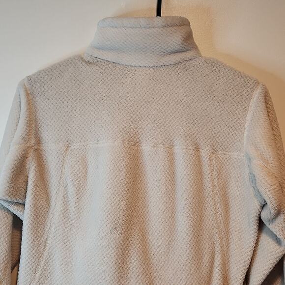 Patagonia Re-Tool 1/4 Snap Fleece Pullover Women's Size Small White/Cream EUC - Picture 11 of 14